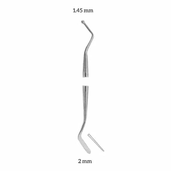 Ash 6 en Ash 49 Modelleerspatel - Burnisher #2-Instrumenten-Sordent-Sordent