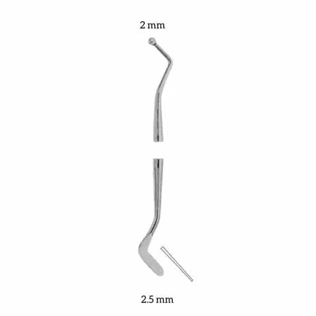 Ash Modelleerspatel - Burnisher #3-Instrumenten-Sordent-Sordent