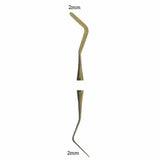 Ash 6 Heidemann Vulinstrument Titanium Goud 2mm - 2mm-Instrumenten-Sordent-Sordent