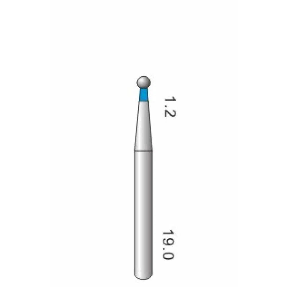 Diamantboor Medium 524 FG 001 - 0,12 mm (5 st)-Boren-Sordent-Sordent
