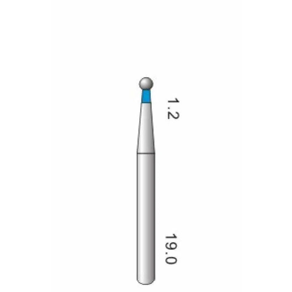 Diamantboor Medium 524 FG 001 - 0,12 mm (5 st)-Boren-Sordent-Sordent