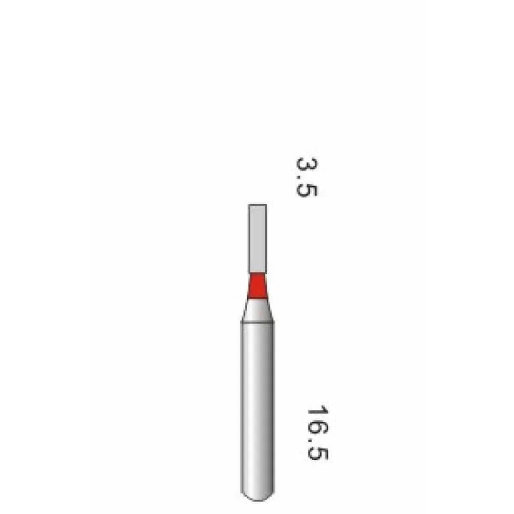Diamantboor Fijn 514 FG 108 - 0,08 mm (10 st)-Boren-Sordent-Sordent