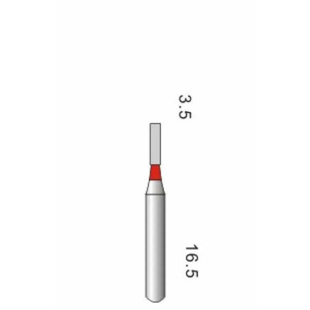 Diamantboor Fijn 514 FG 108 - 0,08 mm (10 st)-Boren-Sordent-Sordent