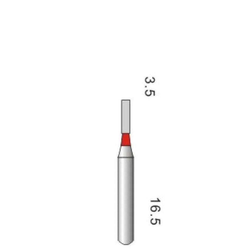 Diamantboor Fijn 514 FG 108 - 0,08 mm (10 st)-Boren-Sordent-Sordent