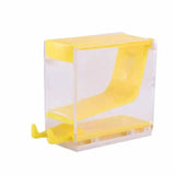 Katoen Wattenrol Dispenser met drukknop-Disposables-Sordent-Geel-Sordent