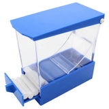 Katoen Wattenrol Dispenser met Treklade-Disposables-Sordent-Blauw-Sordent
