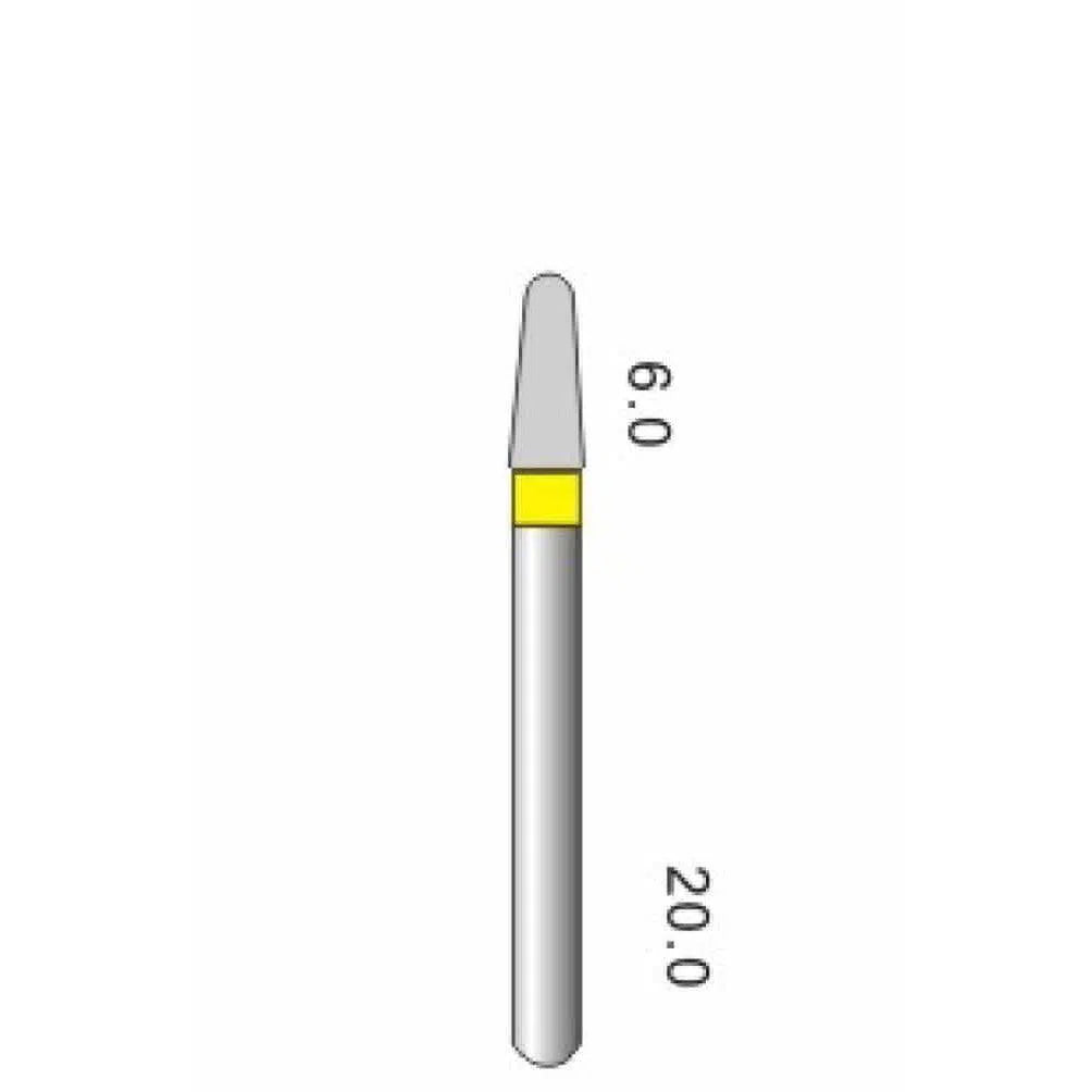 Diamantboor Extra Fijn 504 FG 196 - 0,20 mm (10 st)-Boren-Sordent-Sordent