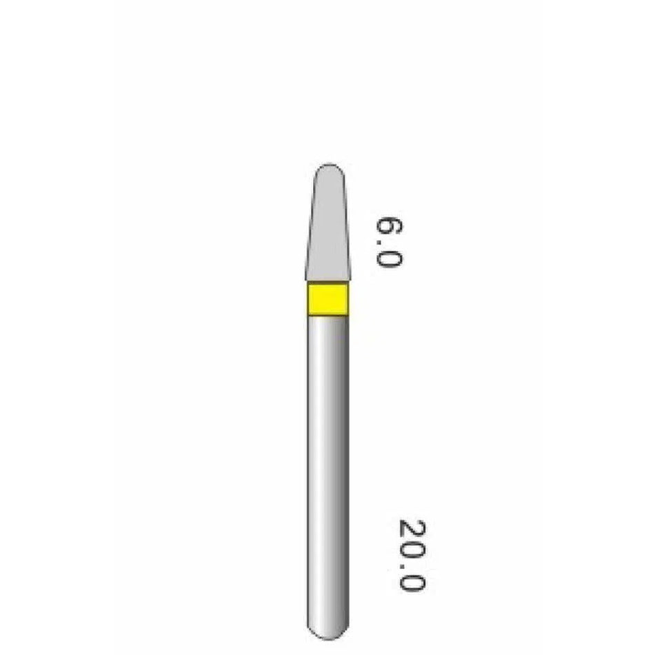 Diamantboor Extra Fijn 504 FG 196 - 0,20 mm (10 st)-Boren-Sordent-Sordent