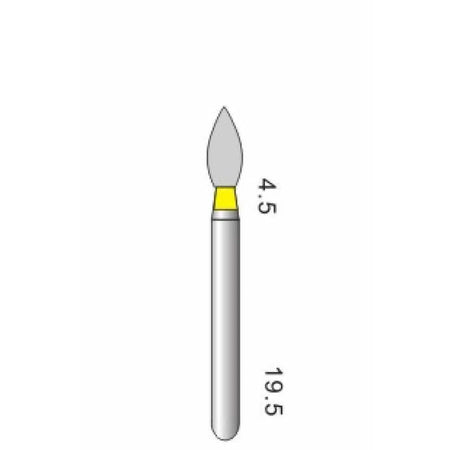 Diamantboor Extra Fijn 504 FG 257 - 0,19 mm (10 st)-Boren-Sordent-Sordent