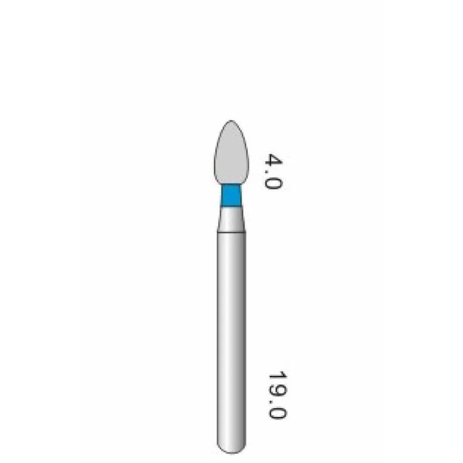 Diamantboor Medium 524 FG 257 - 0,18 mm (10 st)-Boren-Sordent-Sordent
