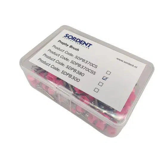 Polijstborstel Soft Nylon Pink (100 st.)-Polijstmaterialen-Sordent-Sordent