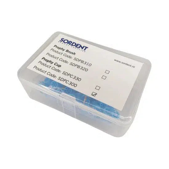 Polijstcup Soft Blauw Schroef Type (100st.)-Polijstmaterialen-Sordent-Sordent