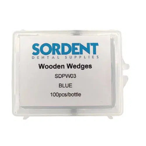 Houten wegwerp Wiggen (Wooden Wedges) (100 st.)-Disposables-Sordent-Sordent