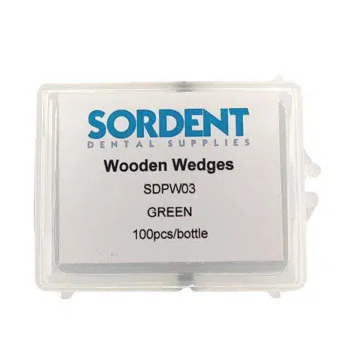 Houten wegwerp Wiggen (Wooden Wedges) (100 st.)-Disposables-Sordent-Sordent