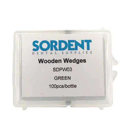 Houten wegwerp Wiggen (Wooden Wedges) (100 st.)-Disposables-Sordent-Sordent