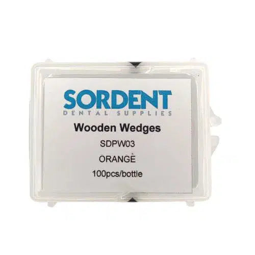 Houten wegwerp Wiggen (Wooden Wedges) (100 st.)-Disposables-Sordent-Sordent