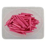 Houten wegwerp Wiggen (Wooden Wedges) (100 st.)-Disposables-Sordent-Roze-Sordent