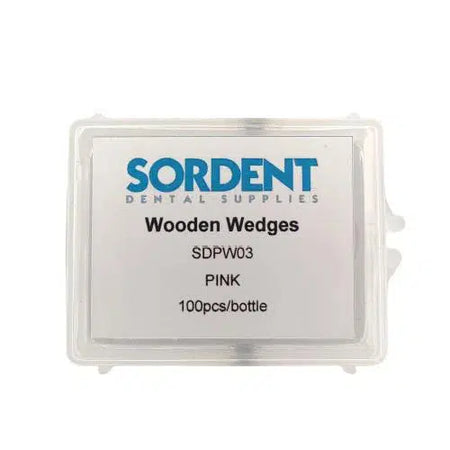 Houten wegwerp Wiggen (Wooden Wedges) (100 st.)-Disposables-Sordent-Sordent