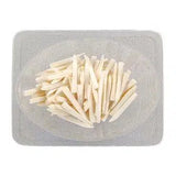 Houten wegwerp Wiggen (Wooden Wedges) (100 st.)-Disposables-Sordent-Wit-Sordent