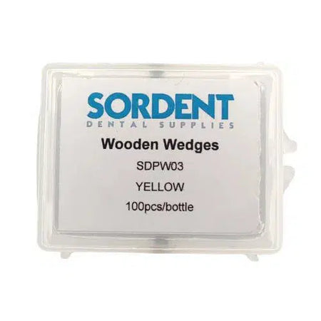 Houten wegwerp Wiggen (Wooden Wedges) (100 st.)-Disposables-Sordent-Sordent