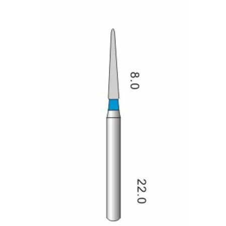 Diamantboor Medium 524 FG 165 - 0,14 mm (10 st)-Boren-Sordent-Sordent
