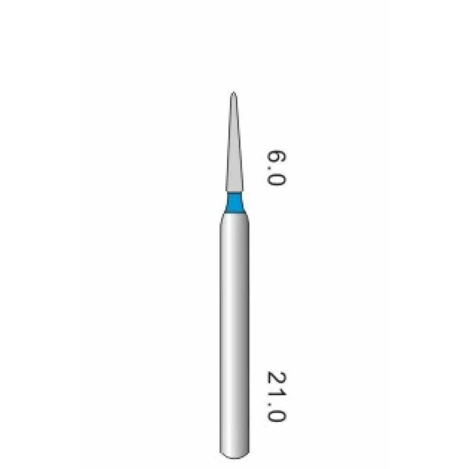Diamantboor Medium 524 FG 164 - 0,12 mm (10 st)-Boren-Sordent-Sordent