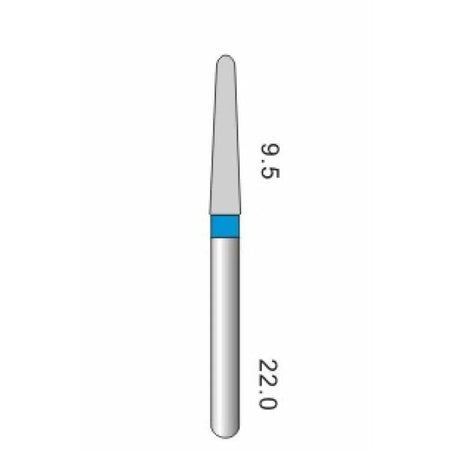Diamantboor Medium 524 FG 199 - 0,18 mm (10 st)-Boren-Sordent-Sordent