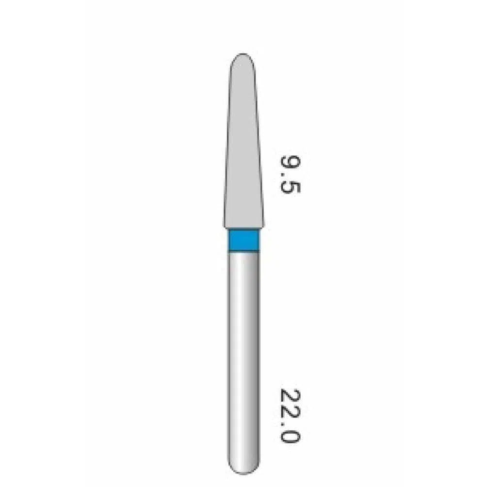 Diamantboor Medium 524 FG 199 - 0,22 mm (10 st)-Boren-Sordent-Sordent