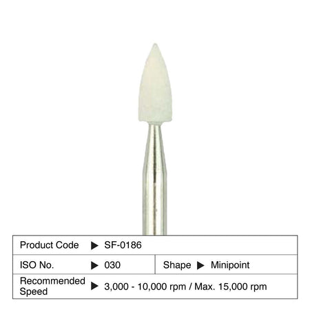 Shofu OneGloss® M MiniPoint Refill CA 030 (Polijstpoint) (12 st.)-Shofu-Sordent