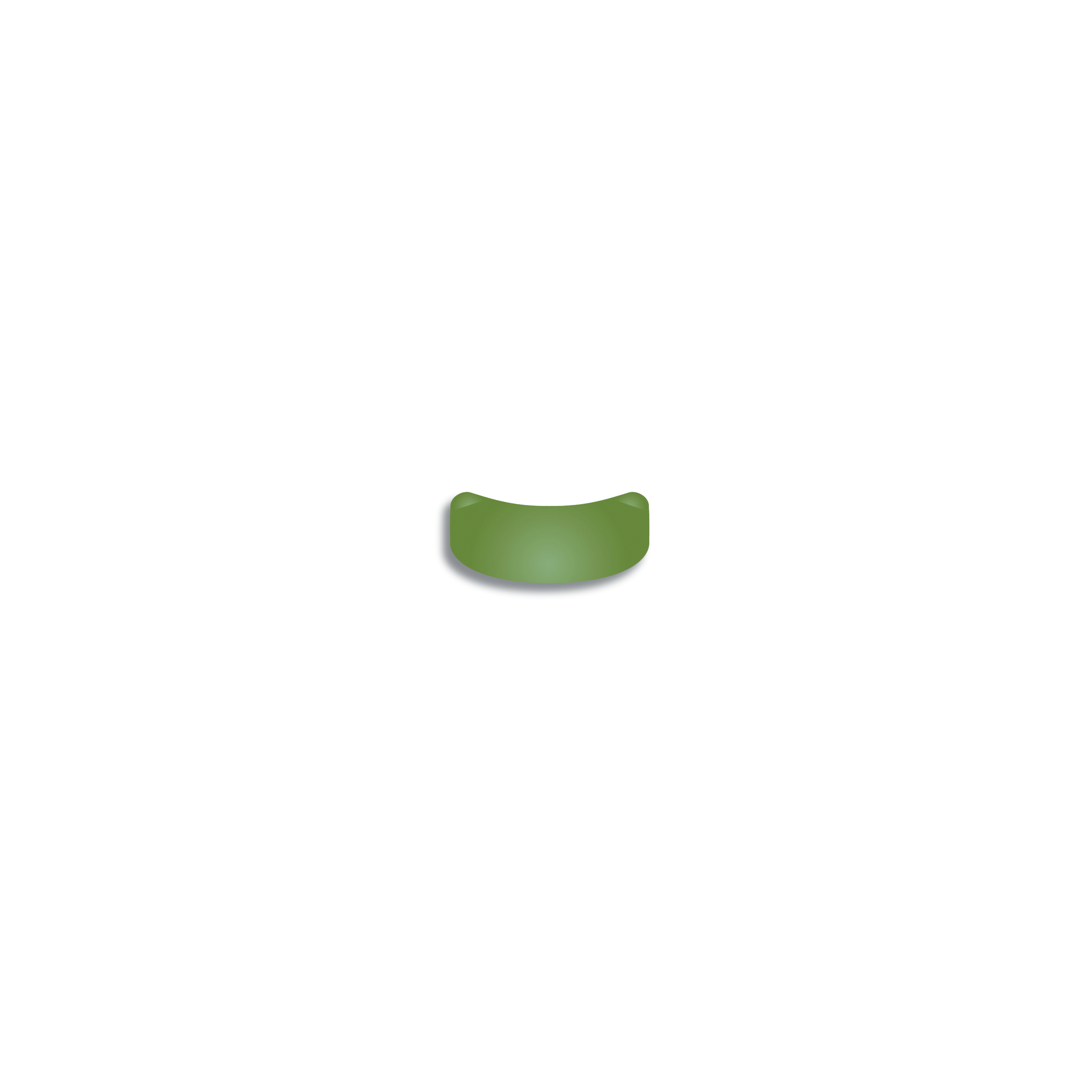 3D XR Slick Bands™ Matrix Banden 6,4mm Groen Large Molar (100 st.)-Garrison-Sordent