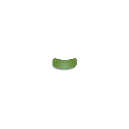 3D XR Slick Bands™ Matrix Banden 6,4mm Groen Large Molar (100 st.)-Garrison-Sordent