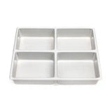 Speiko 266(1216) Diepe lade-inzetstukken 4-vaks (410x309x80mm)-Speiko-Sordent