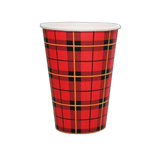 1000 st Schotse Ruit Scotty Kartonnen Bekers 200 mL / 7.5 oz-Drinkbekers-Sordent-Sordent