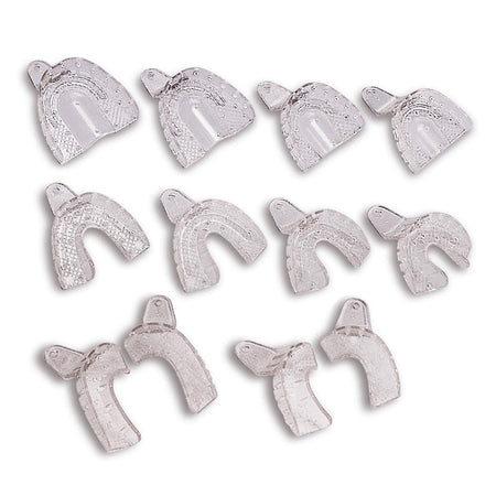 BMS Dental STERILTRAYS Autoclaveerbare Afdruklepels (Set van 12)-BMS Dental-Sordent