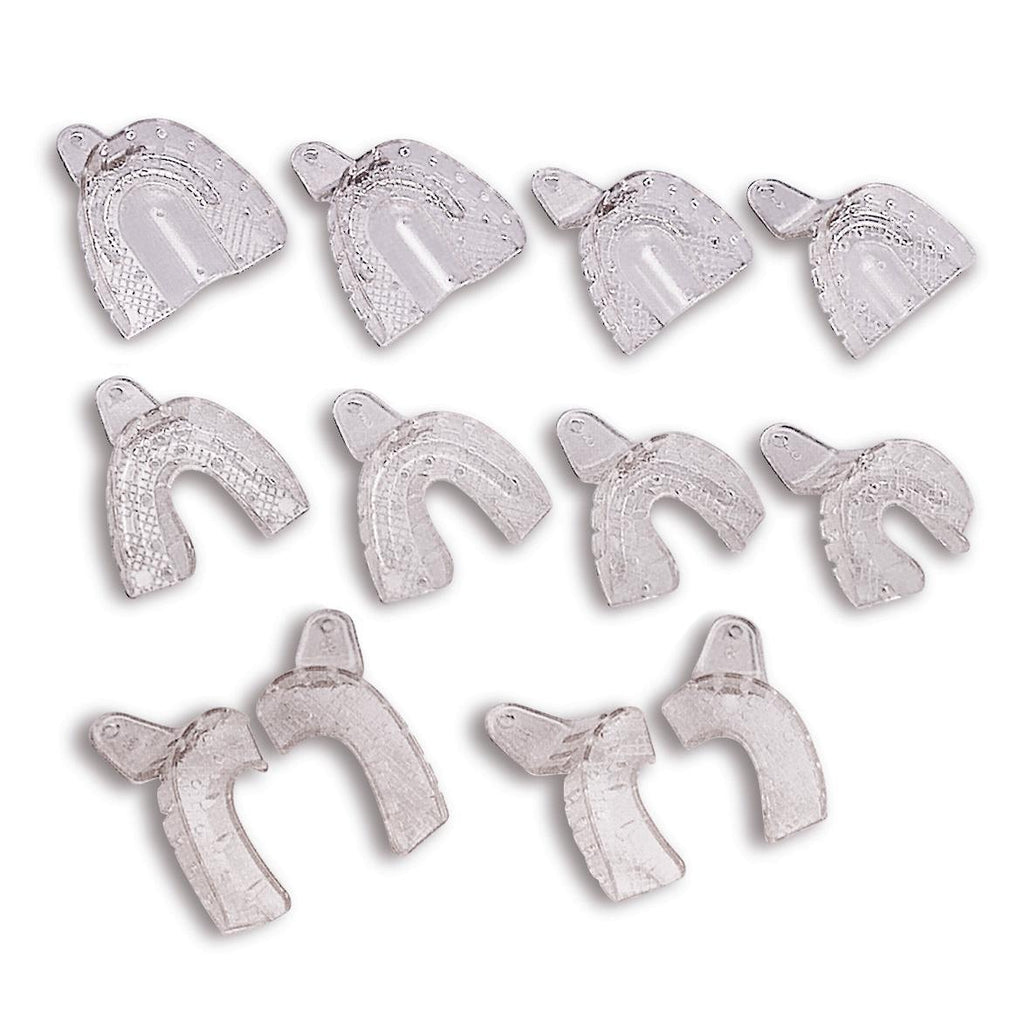 BMS Dental STERILTRAYS Autoclaveerbare Afdruklepels (Set van 12)-BMS Dental-Sordent