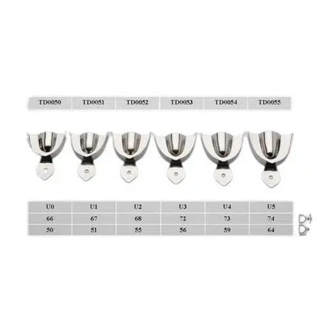 Dental Market Ongeperforeerd Afdruklepel Bovenkaak Betand-Instrumenten-Dental Market-L0-Sordent