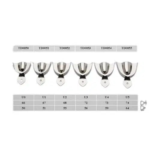 Dental Market Ongeperforeerd Afdruklepel Bovenkaak Betand-Instrumenten-Dental Market-L0-Sordent