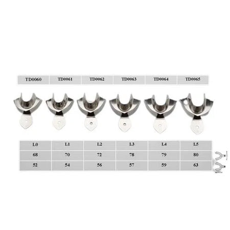 Dental Market Ongeperforeerd Afdruklepel Onderkaak Betand-Instrumenten-Dental Market-L0-Sordent