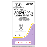 Ethicon Vicryl® Plus RB-1 / 17 mm / 5-0 / 70 cm Naald - VCP306H (36 st.)-Ethicon-Sordent
