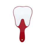 Handspiegel Kies- / Tandvorm Wit 24x13 cm - Div. Kleuren-Praktijkbenodigheden-Sordent-Sordent