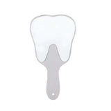 Handspiegel Kies- / Tandvorm Wit 24x13 cm - Div. Kleuren-Praktijkbenodigheden-Sordent-Sordent
