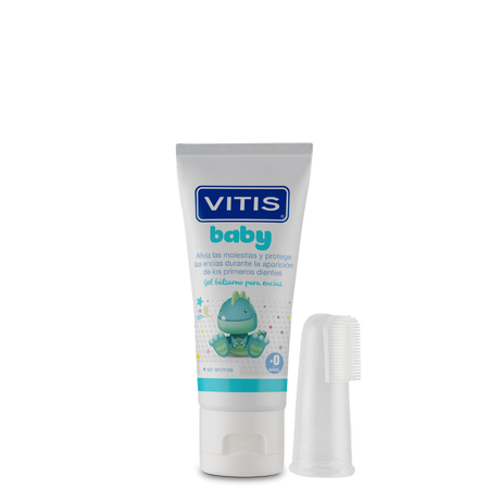 Vitis® Baby Gel-balsem incl. tandvlees-massage borsteltje (30 mL)-Dentaid-Sordent