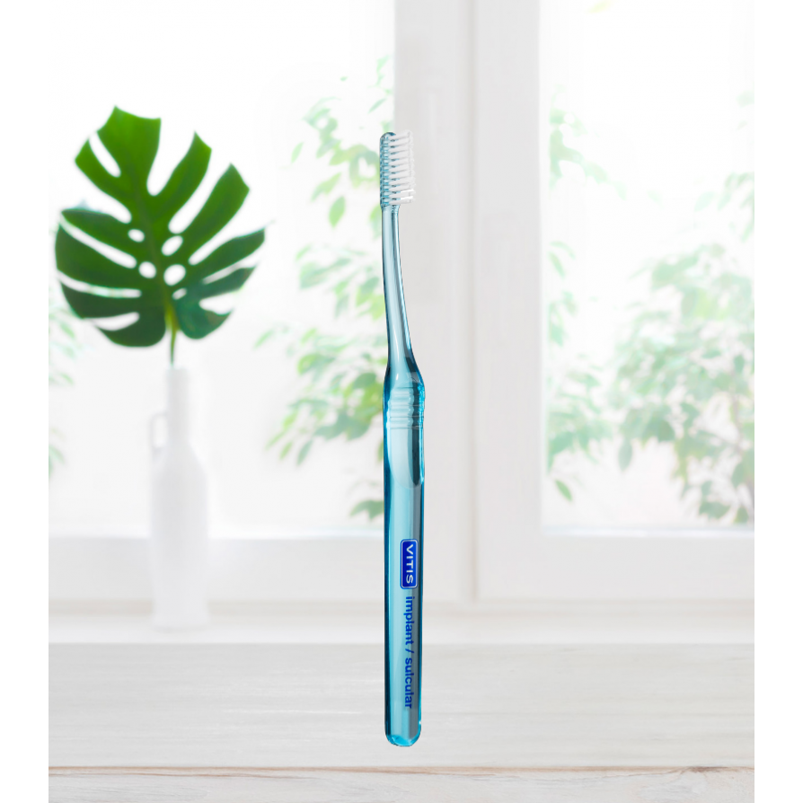 Vitis® Implant Sulcular tandenborstel - Implantaatborstel-Dentaid-Sordent