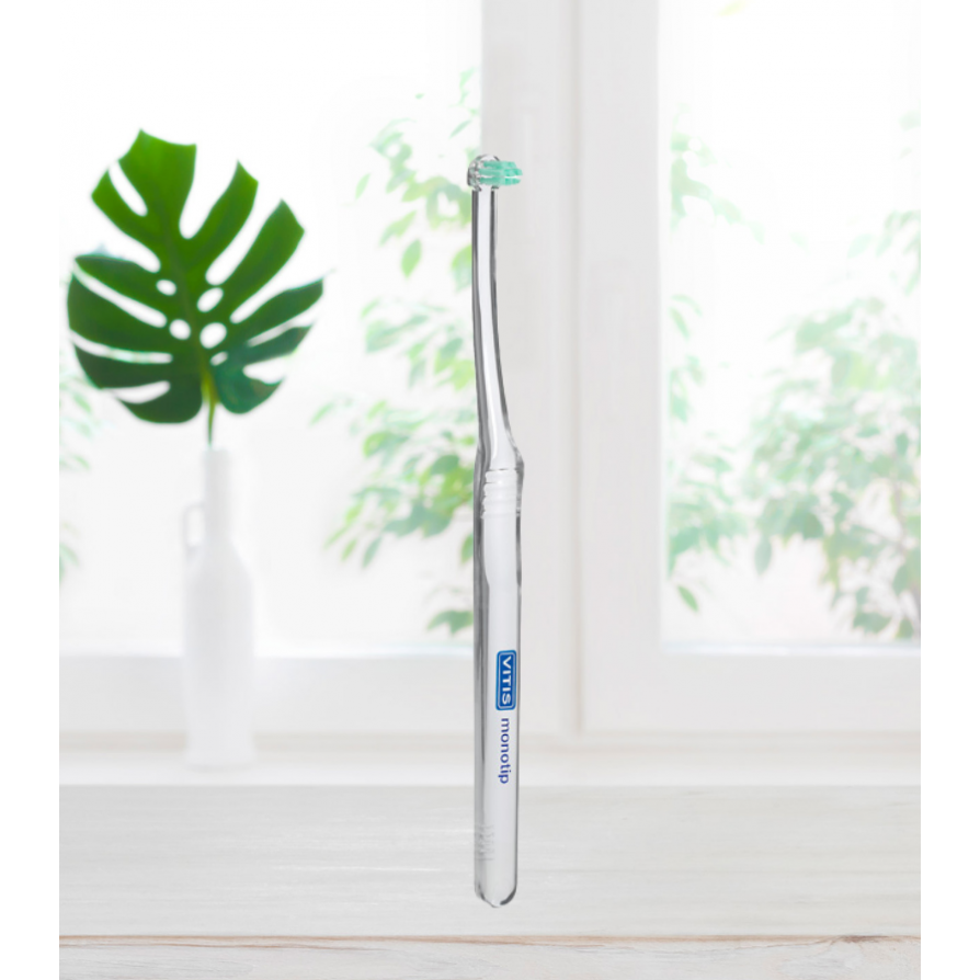 Vitis® Monotip tandenborstel - Voor grote ruimte tussen tand en kies-Dentaid-Sordent