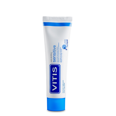 Vitis® Sensitive Tandpasta met Haprepair technologie® (75 mL)-Dentaid-Sordent