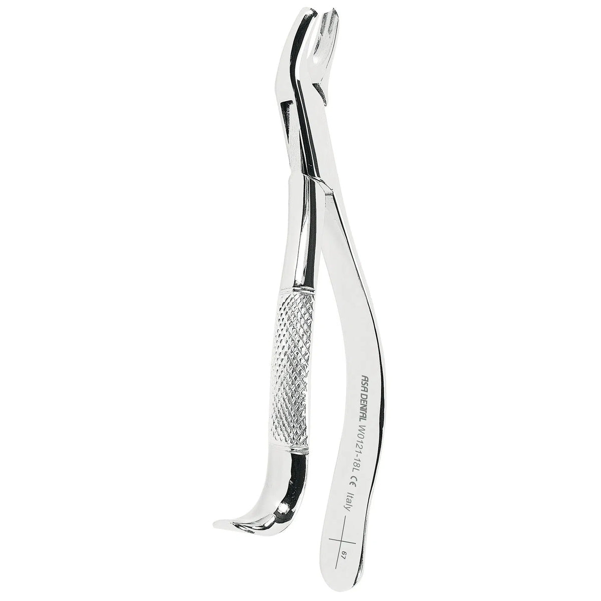 Asa Dental AsaLady Extractietang #18L Harris Niet gekarteld (16 cm)-Instrumenten-Asa Dental S.p.A-Sordent