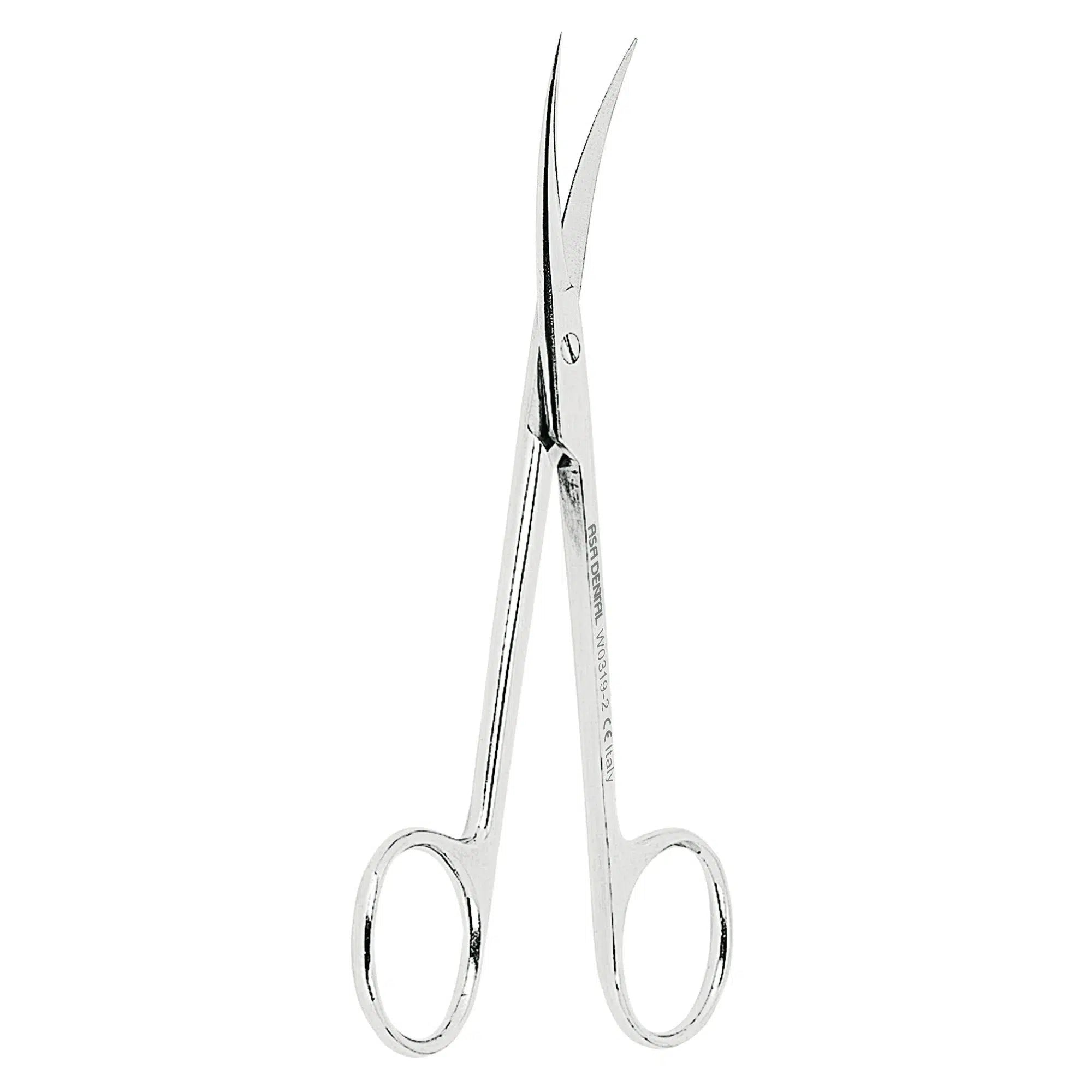 Asa Dental AsaLady Tandvleesschaar / Gum scissors #2 Gebogen (12 cm)-Instrumenten-Asa Dental S.p.A-Sordent