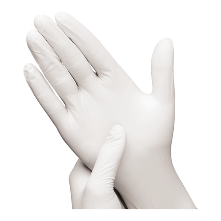 3.5 g - INTCO Nitril handschoen poedervrij Wit (100 st.)-Disposables-INTCO-Sordent