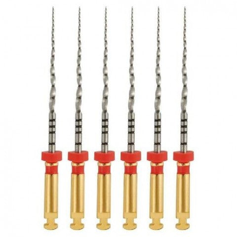 NIC® X-File - 25 mm X2 Next - Rood - Roterende Vijlen - (6 st.)-NIC Dental-Sordent