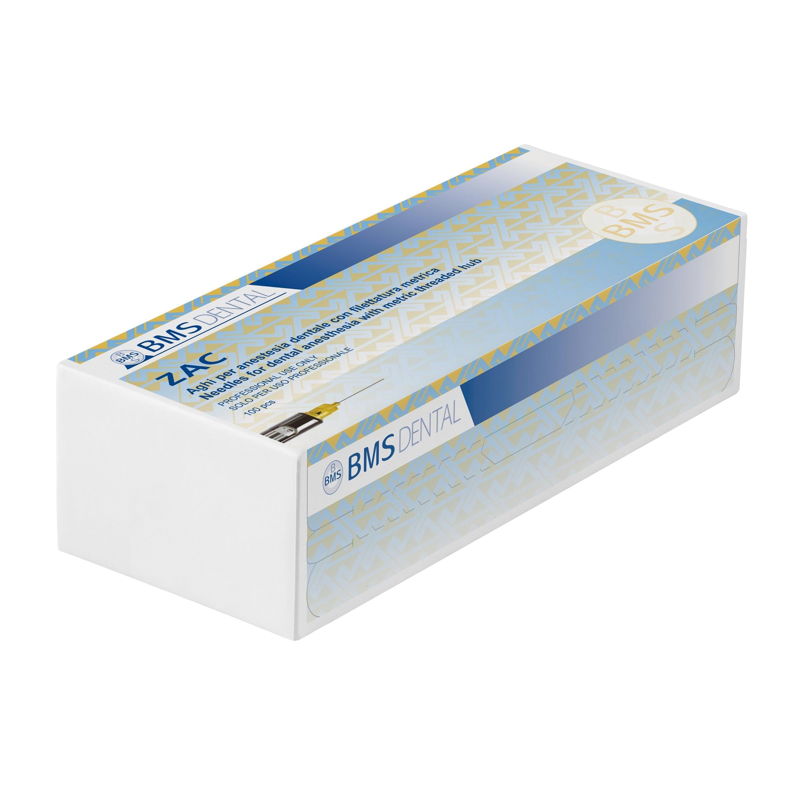 BMS ZAC Anesthesie Injectienaalden – 27 G & 30 G - Metric & Imperial - 8–38 mm-BMS Dental-Sordent